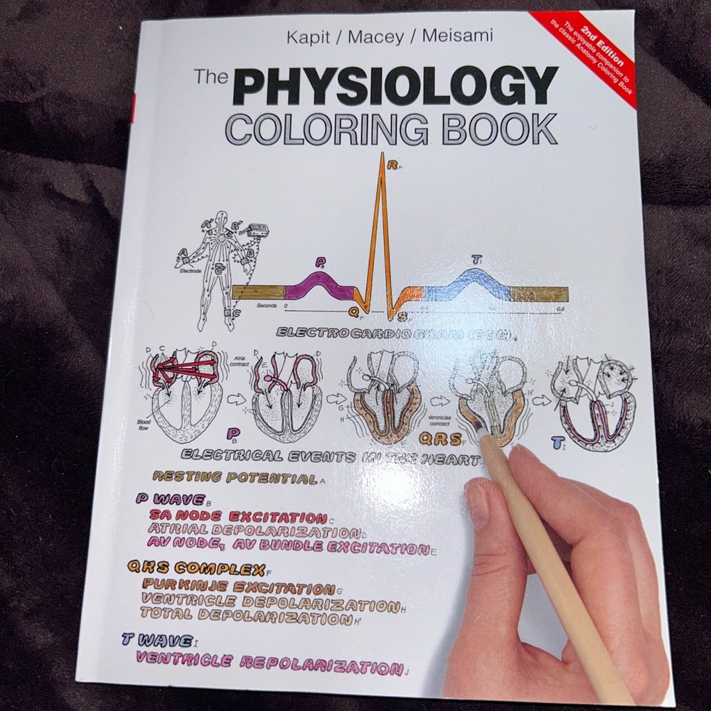 Physiology coloring book